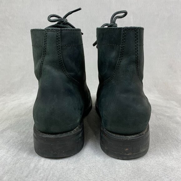 Thursday Boot Co Mens Captain Boots Size 9.5 Black Matte Leather Military Rugged - Picture 8 of 13